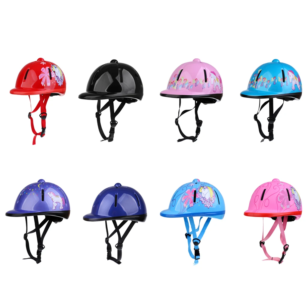 Children Kids Adjustable Horse Riding Hat/helmet Head Protective Gear