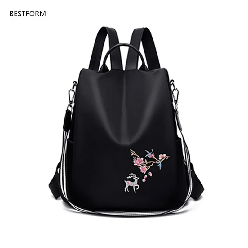 

2019 new Fashion women's bag solid color women's backpack high quality bag cute backpack school