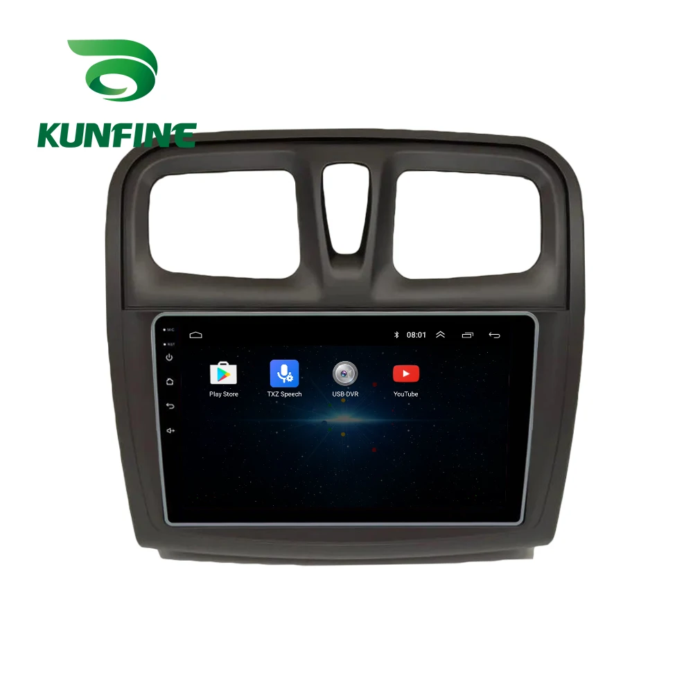 Магнитола с GPS навигацией Восьмиядерный процессор Android 10 0 для Renault sandero symbol 2014 2015
