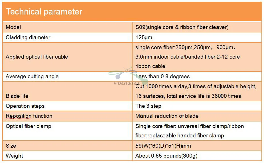 Signal Fire AI-9 Original High Precision Fiber Cleaver S09 with Tungsten Steel Blade Free Shipping optical multimeter