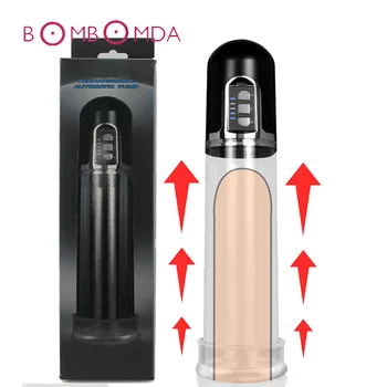 

Electric Penis Pump Vibrator For Men Masturbator Penis Enlargement Extender Dick Enhancer Automatic Prolong Enlarger Erotic Toys