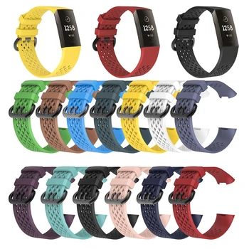 

Slicone Bands for Fitbit Charge 3 Bands Sport Slicone Straps for Fitbit Charge3 Band Charge 3 SE Band Strap Accessories Bracelet
