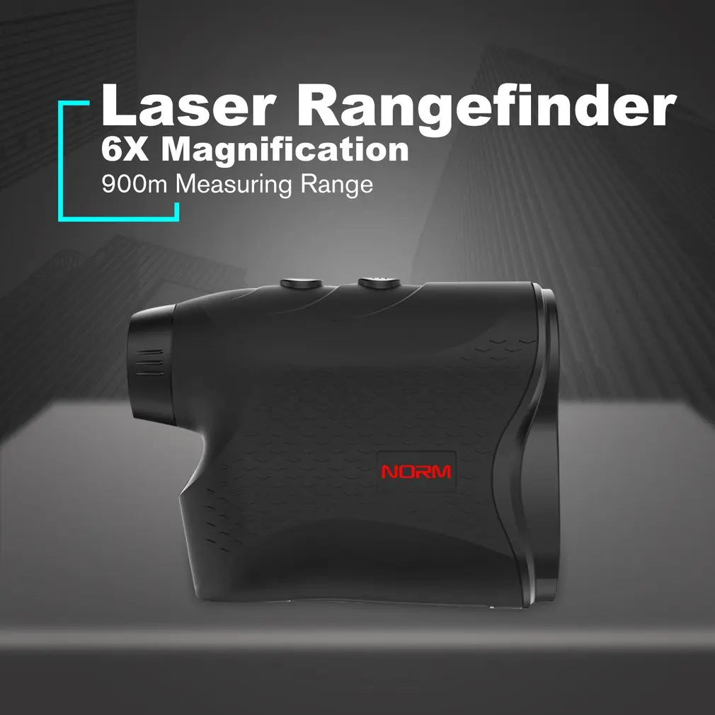 

NORM 900m Laser Rangefinder Range Finder Telescope Distance Meter Altitude Angle Speed Measuring Tape Golf Hunting Outdoor