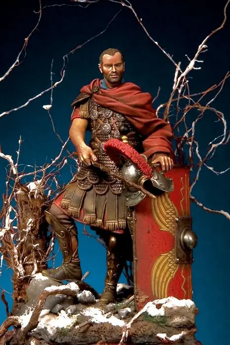 1/24 комплект фигурок из смолы римский воин