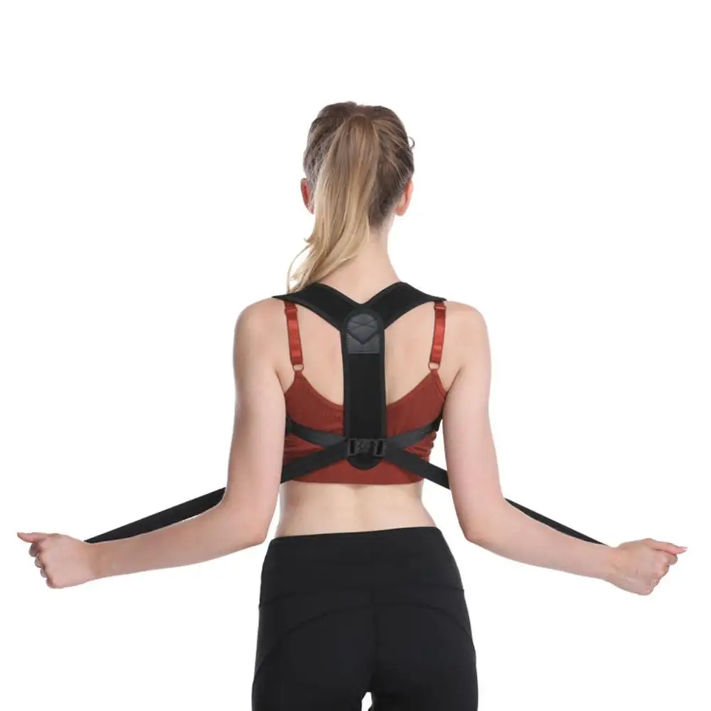 Posture Corrector for Man and Woman Adjustable and Invisible Back Corrector Humpback Correction Upper Back Brace 30JP20