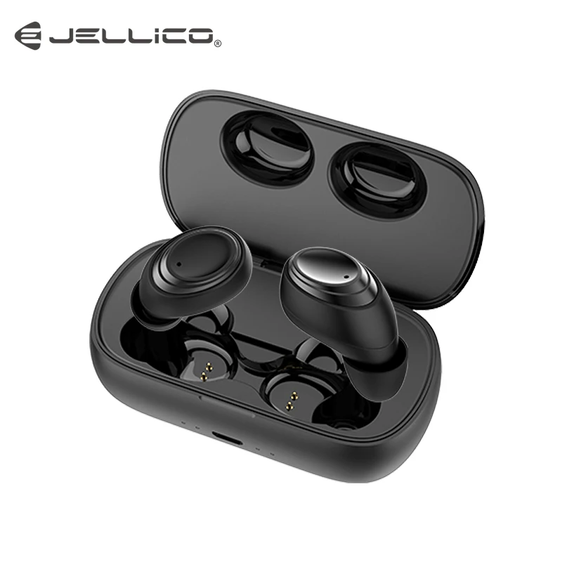 Jellico, беспроводные TWS, Bluetooth наушники, 5,0, сенсорное управление, наушники, Eadphones с зарядной коробкой, спортивные наушники, игровые наушники