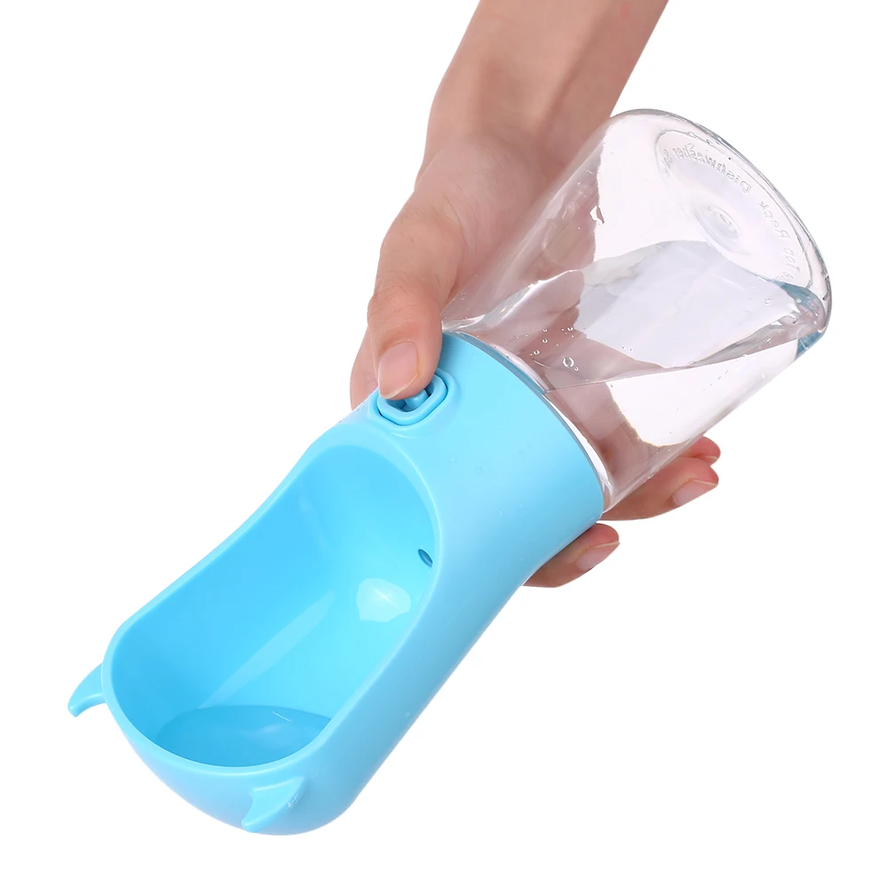 

Hot New 350ml Portable Dog Water Bottle Leak Proof Puppy Water Dispenser Pet Drinking Bottle for Outdoor Walking Hiking Travel