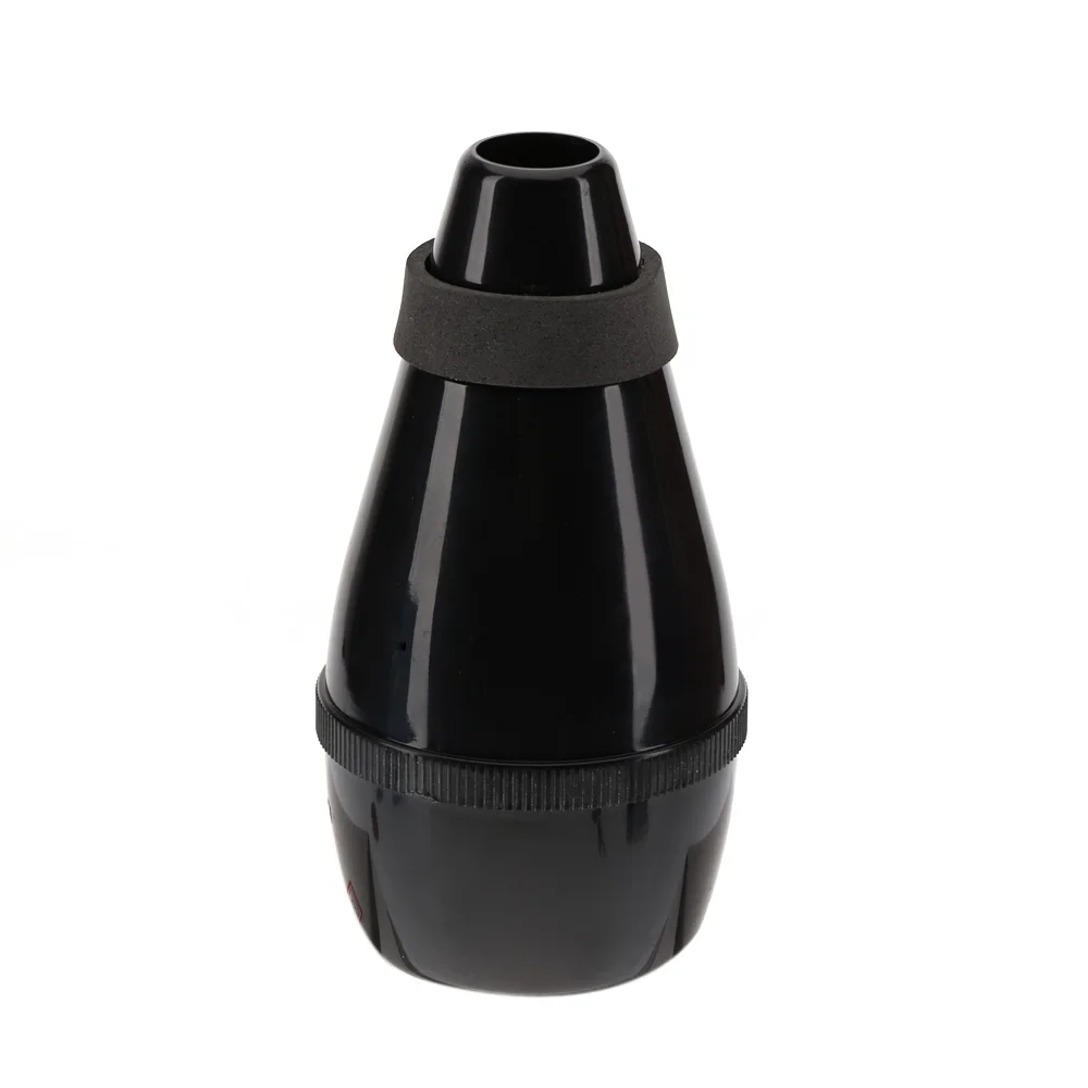 Trumpet Instrument Trumpet Mute Plastic Practice Light-weight Black Brass Instruments Musical Instruments Parts Trumpet Accessories