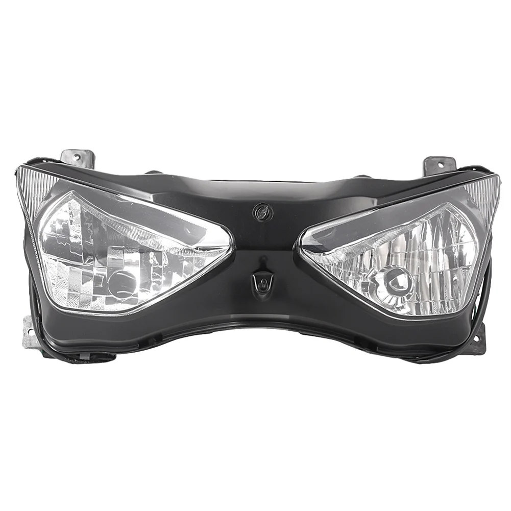 Передняя фара в сборке для Kawasaki Ninja ZX636 ZX6R 2003 2004 прозрачная Высококачественная