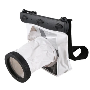 

ABGN Hot-GQ-518 SLR DSLR HD 20M Waterproof Bag Camera Underwater Dry Housing Case Pouch for Nikon Canon Sony Diving L