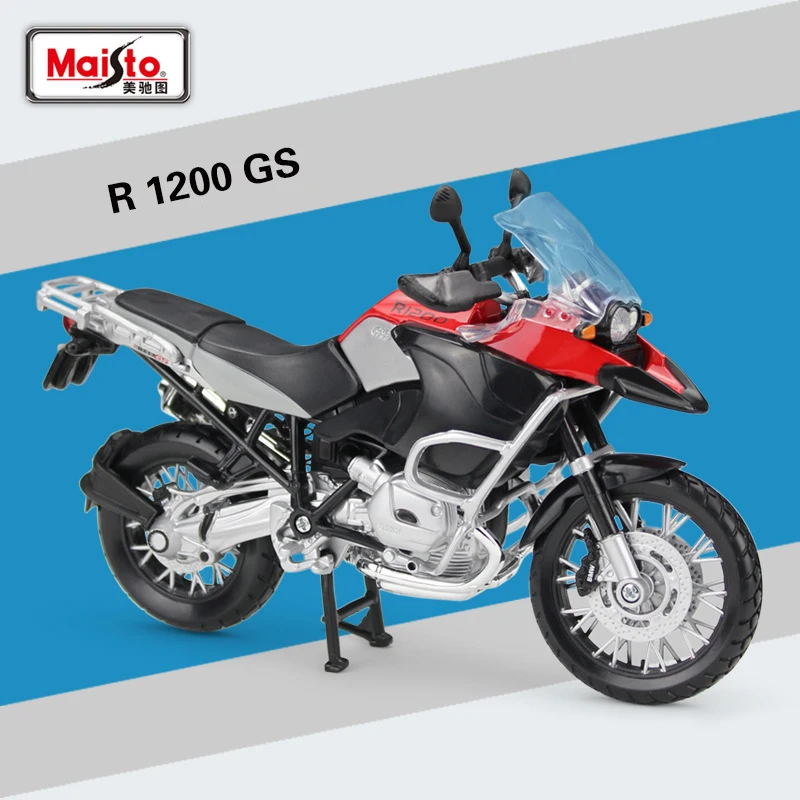 1:12 Maisto bmvr 1200GS Металлический Литой мотоцикл коллекционные вещи модель мотоцикл