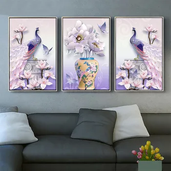 

Canvas Painting Wall flowers@f Posters and Prints Wall Pictures for Living Room Decoration Home Decor20-0630-44