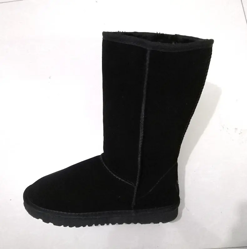 Высококачественные Брендовые женские зимние ботинки; зимние ботинки из натуральной кожи; женские ботинки на шнурках; теплые зимние ботинки; botas mujer