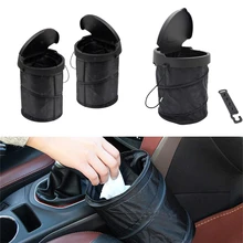 Портативный автомобильный мешок для мусора складной держатель мусорного ящика мусорный ящик Авто Органайзер сумка для хранения ящик для отходов автомобильные аксессуары
