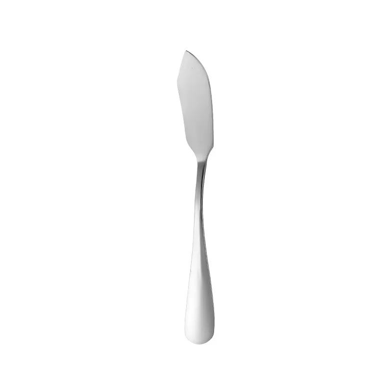 Description Picture 4 of itemStainless Steel Butter Knife Kitchen Cheese  Silver Dessert Tools Jam Spreader Utensil Cutlery   Sharp/Round