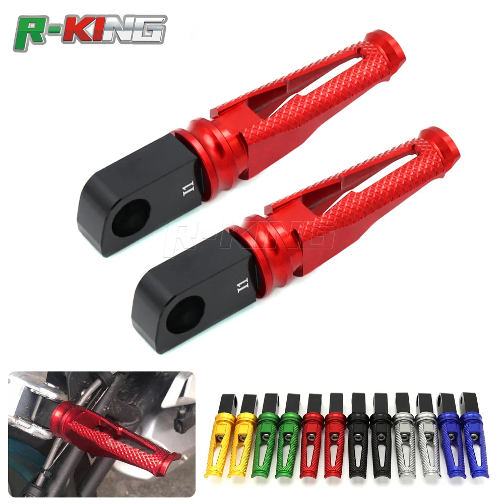 For DUCATI Monster 696 796 695 659 Dark 749 999/999S/999R Motorcycle CNC Aluminum Passenger Footrests Rear Foot Pegs pedal