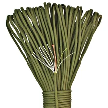 31 м 4 мм веревка 10 нитей Паракорд парашютный шнур веревка для скалолазания аварийный набор для выживания на открытом воздухе Аксессуары для пеших прогулок