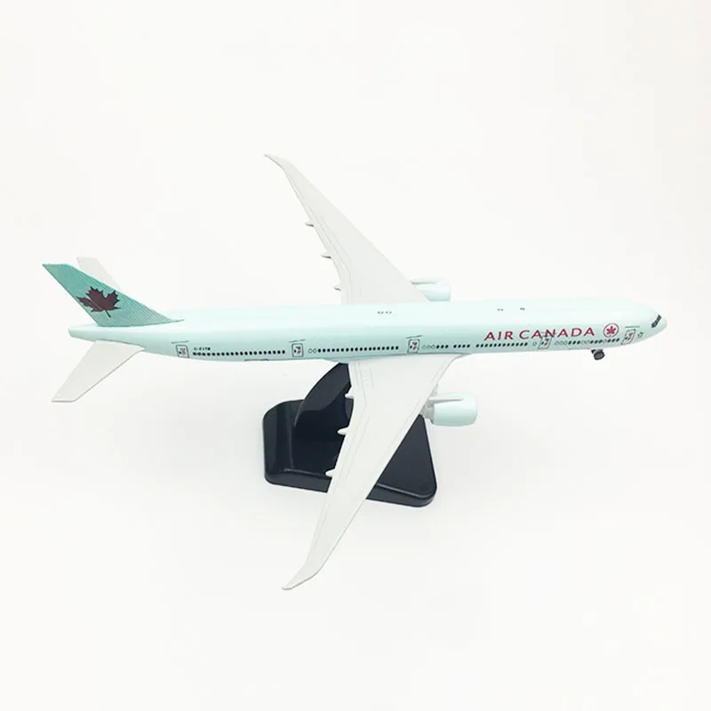 20CM Airbus Boeing B747 B777 A380 A350 Airlines Airplanes Plane Aircraft Alloy Model Toy With Landing Gear Toys F Collections