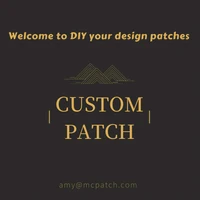 Shop Online: Buy Custom Name Text Embroidery Patch - Rectangular, 115MM Wide - Iron-On and Sew-On - Military Patches for Clothing, Biker Vest - Image 6