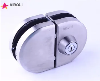 

Double Glass Door Lock 304 Stainless Steel Double Open Glass Door Lock Hasps For 10-12mm Thickness Glass Door Lock