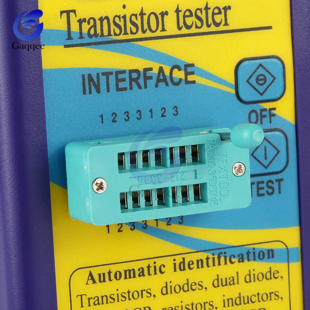 Diodo, Triode, Capacitor, Resistor, LCR-TC1, 1.8 