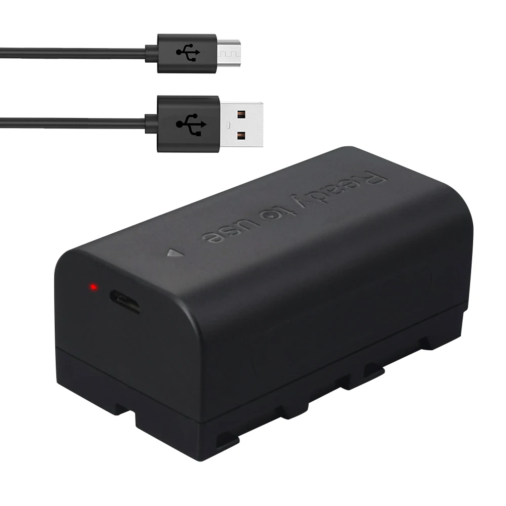Np-F550 Np-F550 Np F550 Batteria Usb Batetry Per Sony Np-F330 Np-F530 Np-F570 Np-F730 Np-F550 Ccd-Rv100 Luci Della Fotocamera Yongnuo
