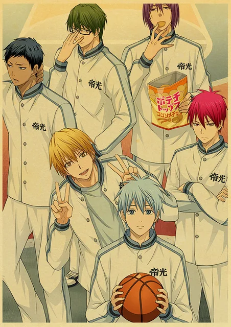 Anime Home Basketball Kuroko, Kuroko Basketball Poster
