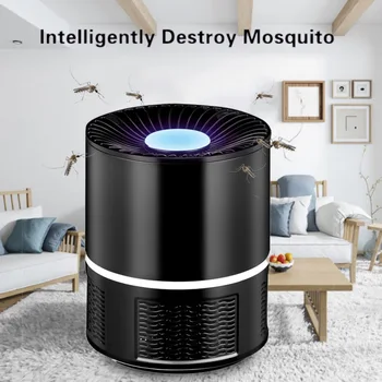 

USB Electric Photocatalyst Mosquito Killer Insect Trap Light Bug Zapper for Home Bedroom Garden Mosquito Repellent Lamps