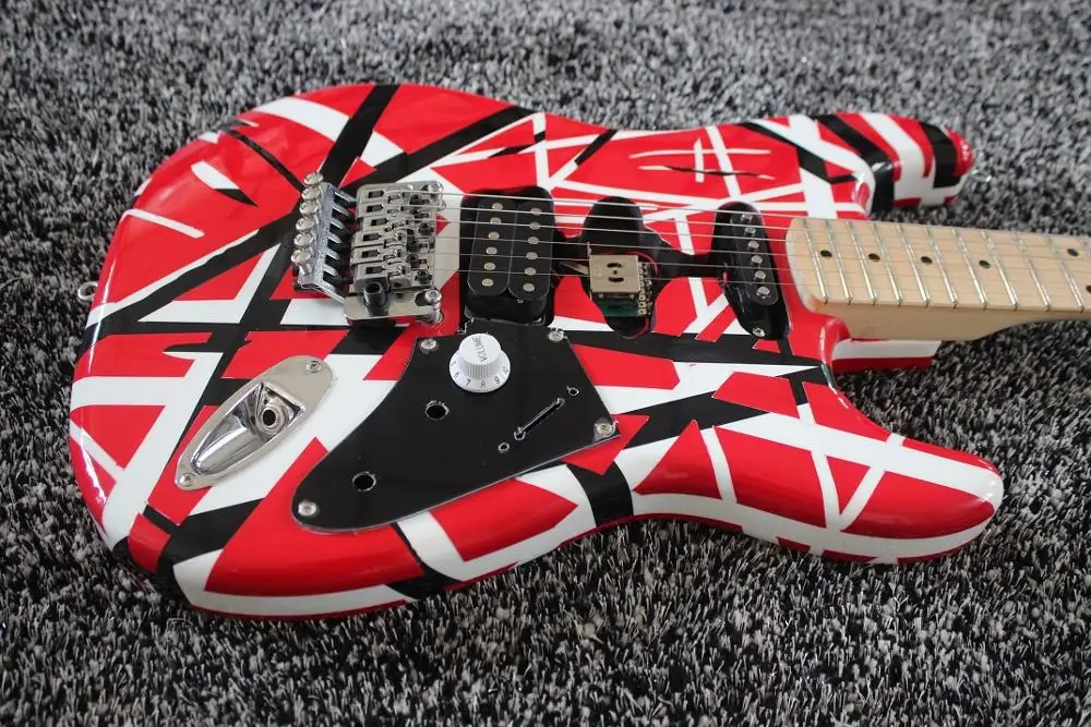 Вэйфан Кайт Rebon 6 строка Винтаж FrankenStrat Kr 5150 Электрогитары/гитара фрезерный