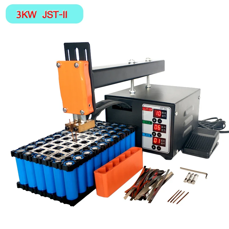 

JST-II battery spot welding machine 3KW power battery pack welding machine butt welding machine electric welding machine