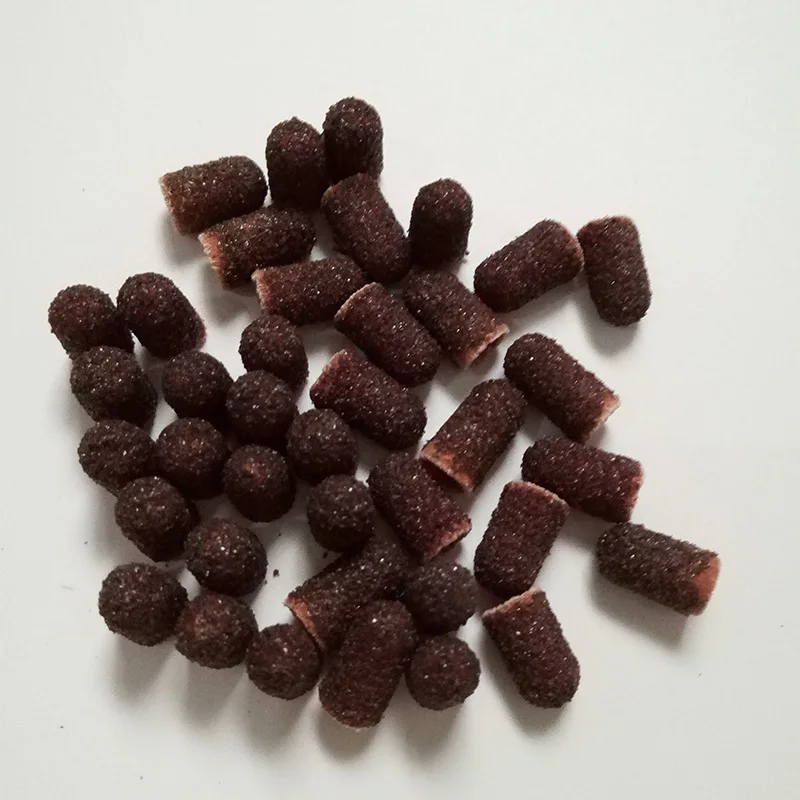 10 Pièces Manchons à Poncer Pour Ongles - Capuchons Abrasifs Pour Pédicure Et Manucure, Idéaux Pour Polir Et Lisser Les Ongles Naturels Ou Artificiels (13 X 19 Mm) - 4