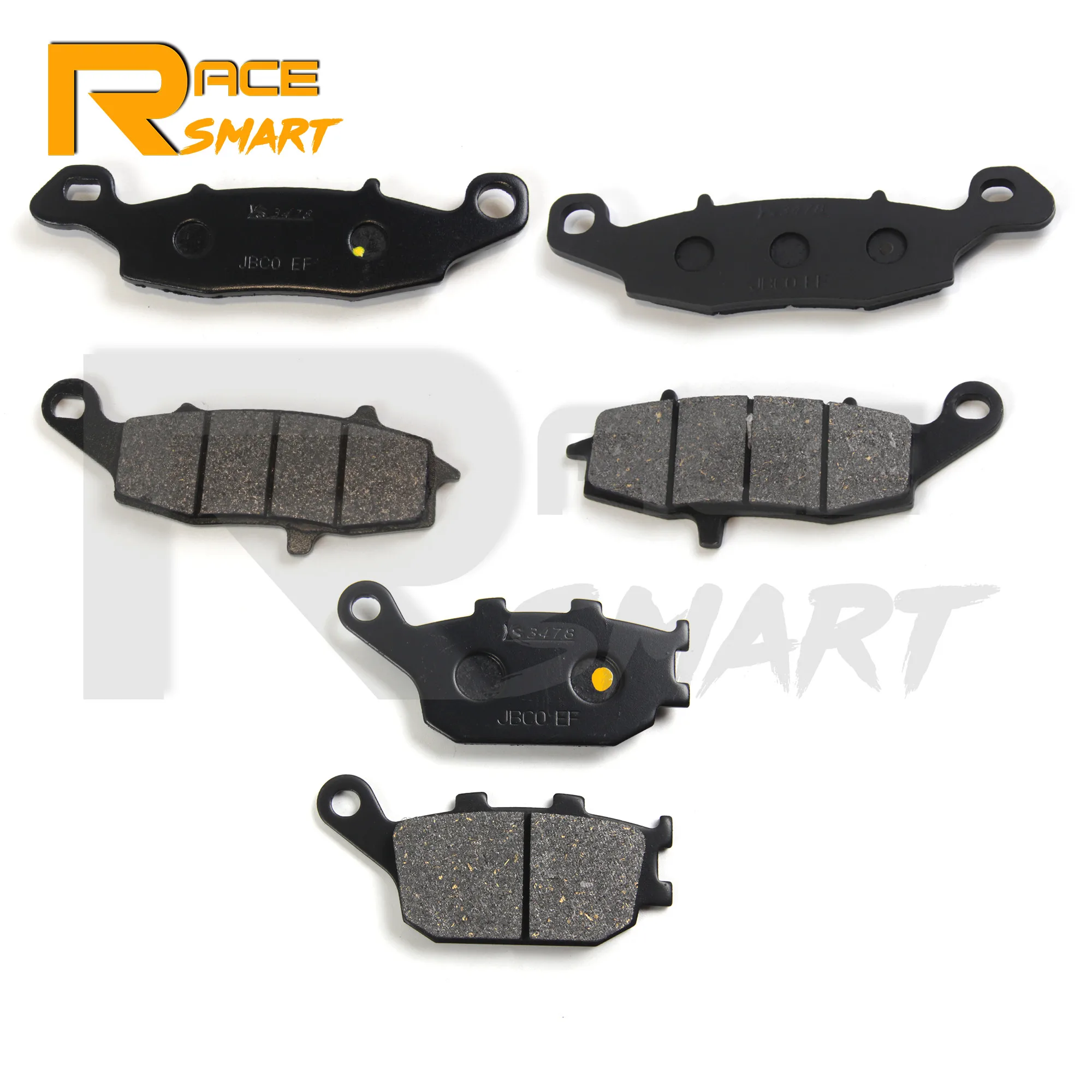 MEXITAL Plaquettes De Frein Céramique Avant Pour SV 400 (03-05) / SV 650 (03-15) / GSF 650 Bandit (05-06) / GSR 750 L/AL (11-14) / DL 1000 V -Strom (K/L) (02-12