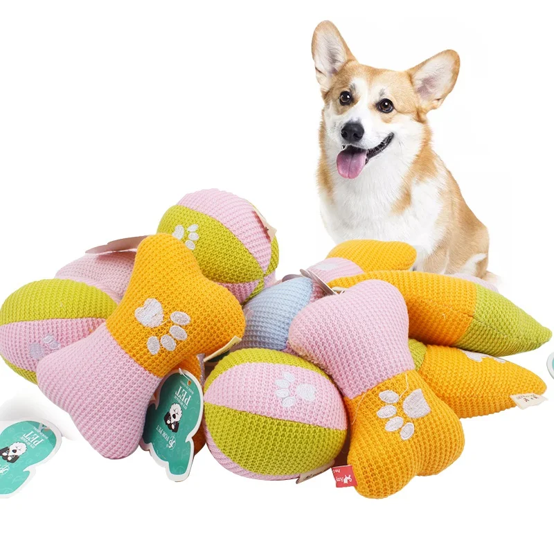 Игрушки для хот-догов, милые игрушки для собак в форме щенка, кошки, плюшевая жевательная игрушка, забавный писклявый продукт для собак, товары для обучения домашних животных