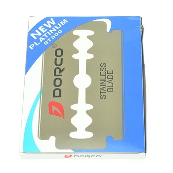 

Dorco High Quality 100pcs Blades Professional Hair Razor Blades Stainless Steel Blades Cutting Blades for Hairdressers ,LZN0018