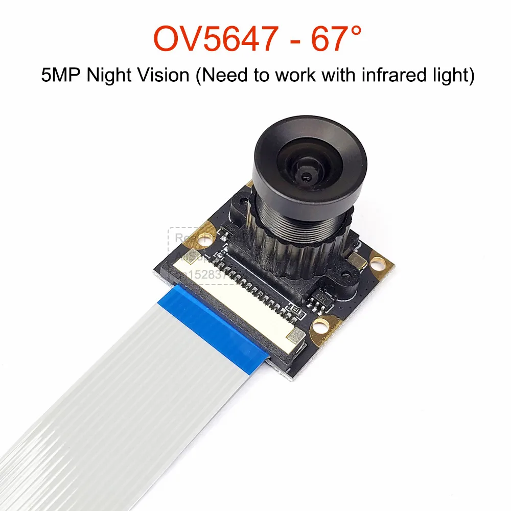 High-Resolution HD Night Vision Camera Module with Adjustable Focus and Wide-Angle Lens