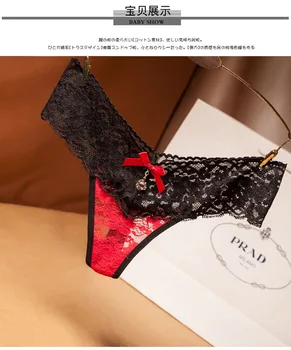 women Sexy Micro Lace Patchwork G string lace thong panties underwears new styles 2019 6