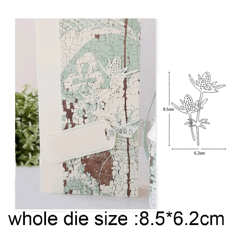 

2020 new Metal dies Wildflower Leaf Set Cutting Dies Diy Scrapbooking dies Decoration Embossing dies Album Paper Card Craft Dies