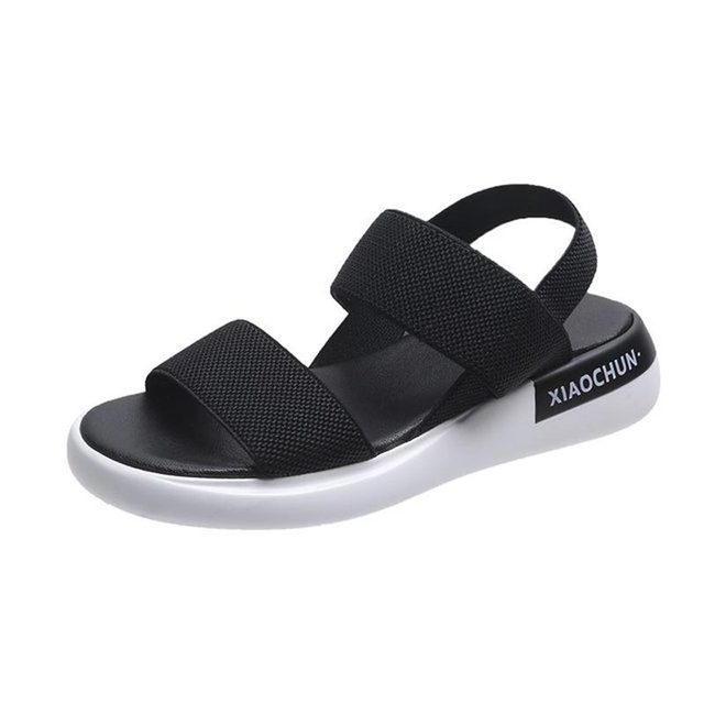 sandals fashion solid color comfortable platform casual shoes women sandals open toe beach summer shoes female