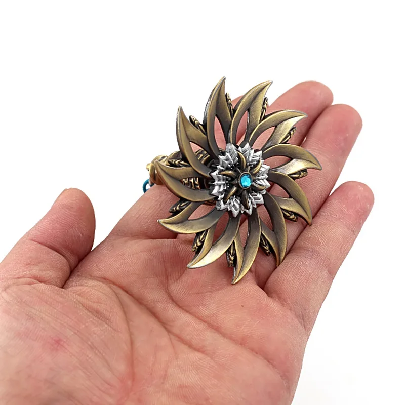 Анимационные брелоки Douro из материка аксессуары для ключей три скрытых оружия