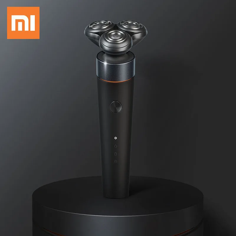 Электробритва Xiaomi MSN 3D для мужчин водонепроницаемый триммер бороды влажное и
