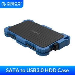 ORICO – boîtier de disque dur crypté SATA vers USB3.0 5gpbs, 2.5 pouces, étanche aux chocs et à la poussière 