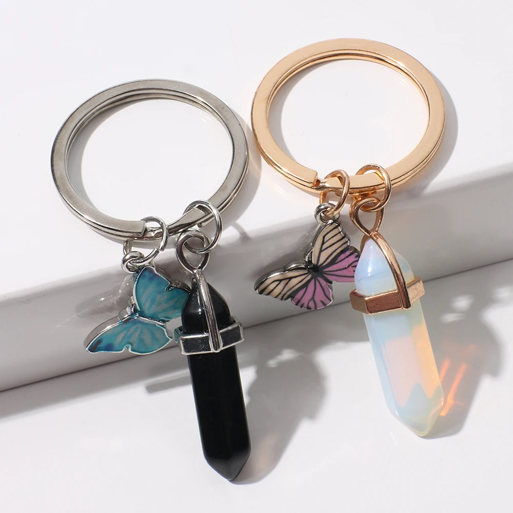 2 Pcs Cute Crystal Keychain Anime Keychains Mothers Day Gift Phone Charm Safety Keychain Self Defense Gift For Friend Key Chains Aliexpress
