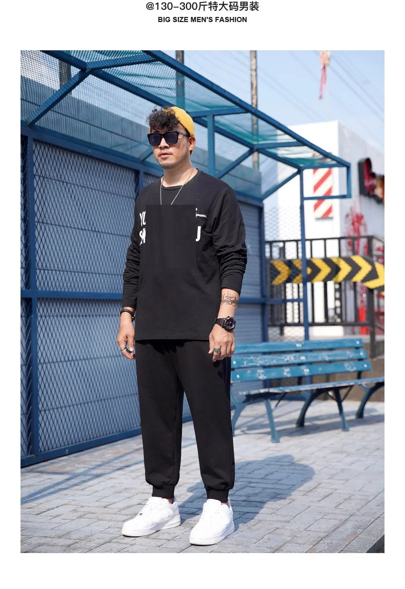 orange sweatpants big size 10XL 12XL 15XL spring autumn Men sweatpants sports pants man elasticity sweatpants black high street elasticity pants fruit of the loom sweatpants