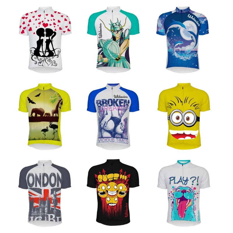 Мужская одежда для велоспорта с коротким рукавом активного отдыха на