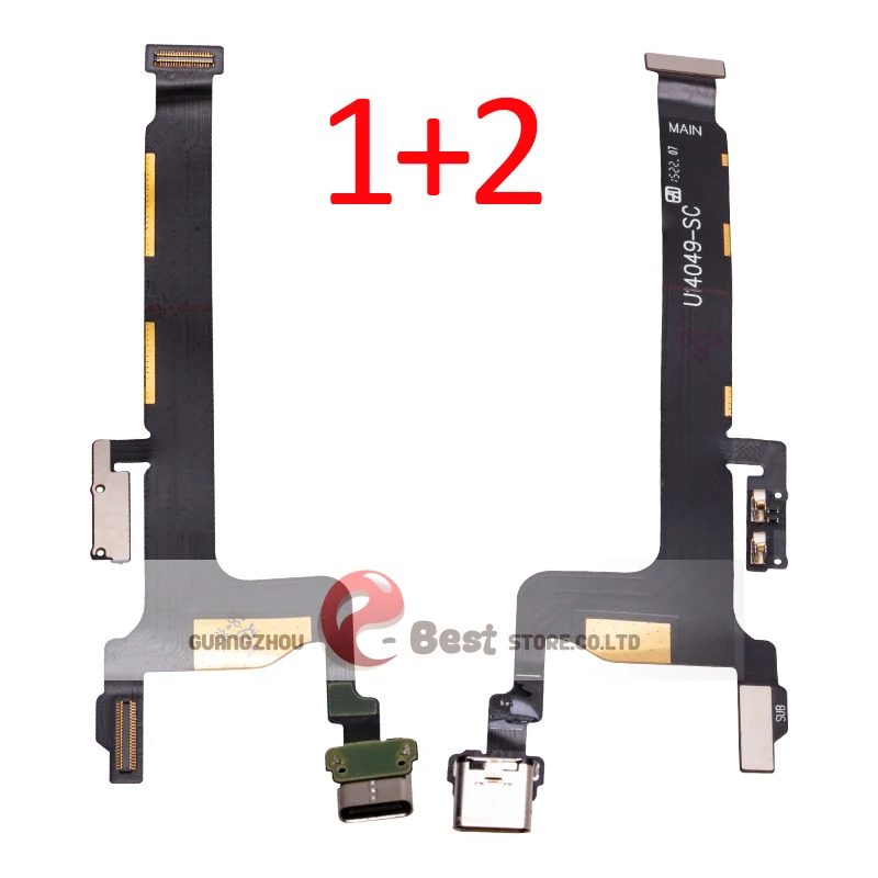 For One Plus 2 Высокое качество для OnePlus one, два, три, пять, один плюс 1, 2, 3, 5, T, 6, 6t usb зарядный порт, док-станция, гибкий кабель, запчасти в сборе - Цвет: For One Plus 2