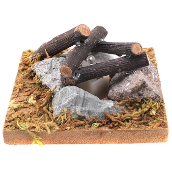 

1:12 Dollhouse Mini Bonfire Model Dollhouse Garden Scene Dollhouse Accessories