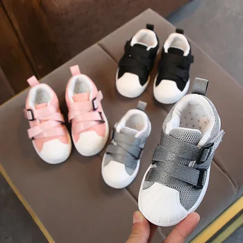 

New Autumn Kids Shoes Baby Boys Girls Children's Casual Toddler Sneakers Breathable Soft soles Running Sports Shoes Size 21-30