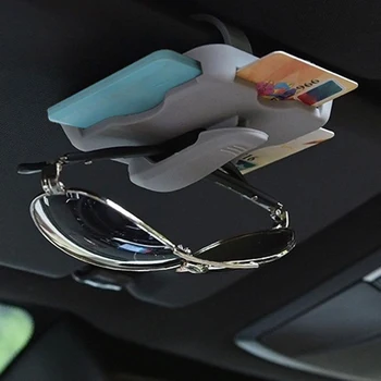 

Car Sun Visor Card Organizer Card Holder Car Glasses Case For Audi A3 A4 A5 A6 A7 A8 B6 B7 B8 TT Q3 Q5 Q7 S3 S4 C5 C6