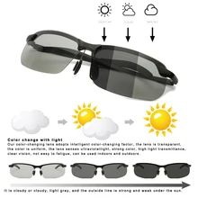 Дропшиппинг Смарт фотохромные поляризованные солнцезащитные очки Защита от ультрафиолетовых лучей анти глазури Мода для вождения рыбалки OE88