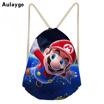 

Aulaygo Drawstring Bag Starry Sky Travel In Mali Pattern Backpacks Kids Girls Casual Teenager School Laptop Bags Mochilas Travel